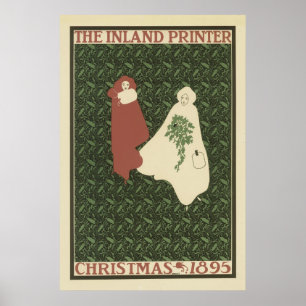 Jugendstil-Poster - Weihnachtsgebäck Poster