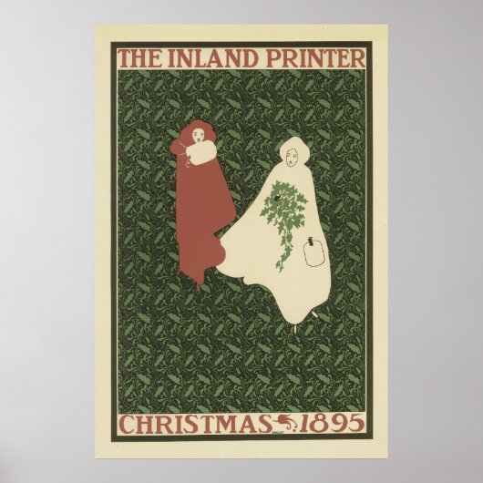 Jugendstil-Poster - Weihnachtsgebäck Poster (Vorne)