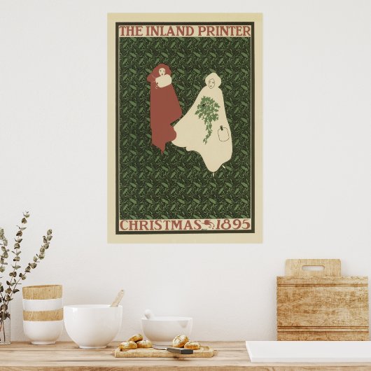 Jugendstil-Poster - Weihnachtsgebäck Poster (Küche)