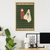 Jugendstil-Poster - Weihnachtsgebäck Poster (Heimbüro)