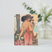 Jugendstil Postkarte (Stehend Vorderseite)