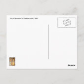 Jugendstil-Postkarte: Art & Deco Postkarte (Rückseite)