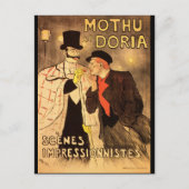 Jugendstil-Postkarte - Mothu et Doria Postkarte (Vorderseite)
