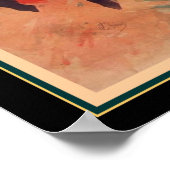 Jugendstil-Print "La Danse" - 16x20 Poster (Ecke)