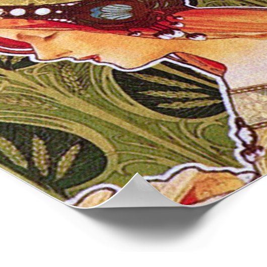 Jugendstil: Privat-Livemont "Biscuits" Poster (Ecke)