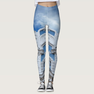 Jugendstil-Rahmen: Rigas architektonische Details Leggings