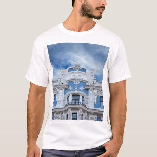 Jugendstil-Rahmen: Rigas architektonische Details T-Shirt