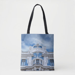 Jugendstil-Rahmen: Rigas architektonische Details Tasche