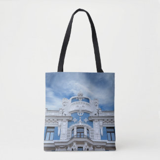 Jugendstil-Rahmen: Rigas architektonische Details Tasche