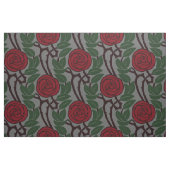 Jugendstil-Rose Stoff (Fat Quarter (45,7 x 55,9 cm))