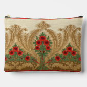 Jugendstil Runde Orangenblüten Sprünge Gestank Zubehörtasche (Vorderseite)