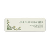 Jugendstil-Sage-Botanical-Floral-Rückseite (Vorne)