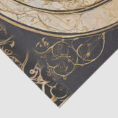 Jugendstil-Schloss Sass Café - Wine Bar Seidenpapier (Ausschnitt)