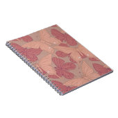 Jugendstil Schmetterling Notizblock (Rechte Seite)
