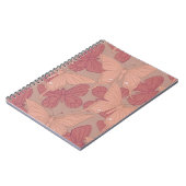 Jugendstil Schmetterling Notizblock (Linke Seite)