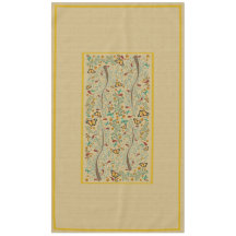 Jugendstil-Schmetterlinge und Orangenbäume 60" x 1