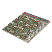 Jugendstil-Schneeballmuster Blume Fliese (Seite)