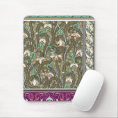 Jugendstil-Schneeschuhwanderung Blume Mousepad (Mit Mouse)