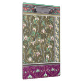 Jugendstil-Schneeschuhwanderung Blume verneuil lil Klemmbrett (Rechts)