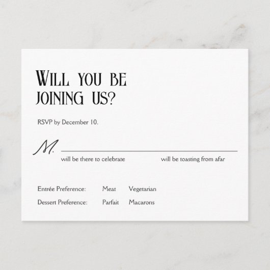 Jugendstil-Snowdrops UAWG Wedding Card Ankündigungspostkarte (Vorderseite)