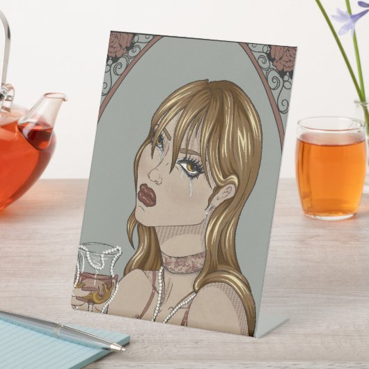 Jugendstil Sockelschild (In Situ)