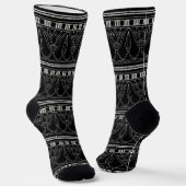 Jugendstil-Socken Socken (Gewinkelt)