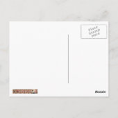 Jugendstil-Sonderformblatt der 1920er Jahre Postkarte (Rückseite)