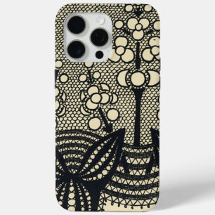 Jugendstil-Spitze-Blumen Case-Mate iPhone Hülle
