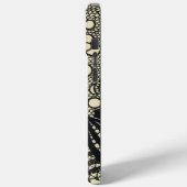 Jugendstil-Spitze-Blumen Case-Mate iPhone Hülle (Rückseite / Links)