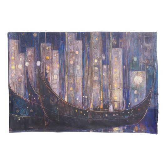 Jugendstil-Standard-Single Pillowcase Kissenbezug (Vorderseite)