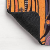 Jugendstil Stilvolle Tulpen - Mousepad (Ecke)