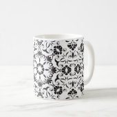Jugendstil: Stilvolle Vintage Elemente Kaffeetasse (VorderseiteRechts)
