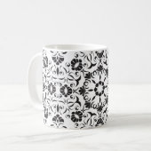 Jugendstil: Stilvolle Vintage Elemente Kaffeetasse (Vorderseite Links)