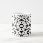 Jugendstil: Stilvolle Vintage Elemente Kaffeetasse (Mittel)