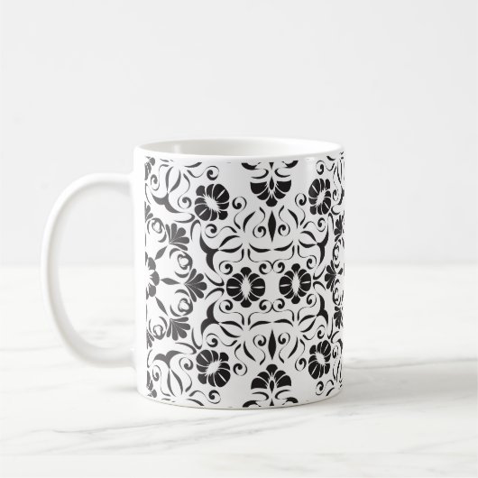 Jugendstil: Stilvolle Vintage Elemente Kaffeetasse (Links)
