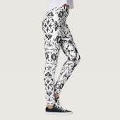 Jugendstil: Stilvolle Vintage Elemente Leggings (Rechts)