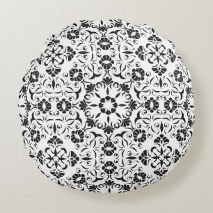 Jugendstil: Stilvolle Vintage Elemente Rundes Kissen