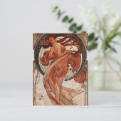 Jugendstil Tanz Postkarte (Stehend Vorderseite)