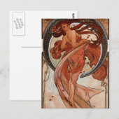 Jugendstil Tanz Postkarte (Vorne/Hinten)