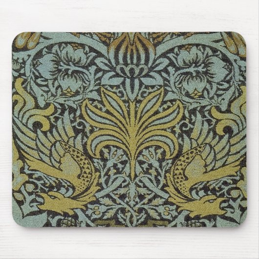 Jugendstil-Tapeten-Mauspad Mousepad (Vorne)