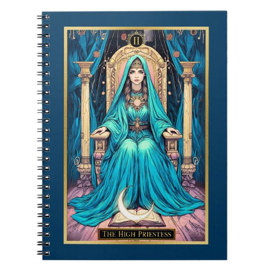 Jugendstil-Tarot, Hohepriester Notizblock (Vorderseite)