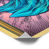 Jugendstil-Tarot, Hohepriester Poster (Ecke)