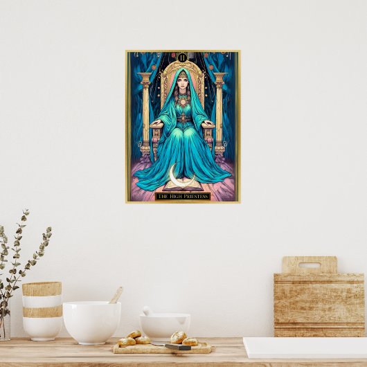Jugendstil-Tarot, Hohepriester Poster (Küche)