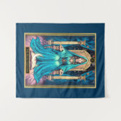 Jugendstil-Tarot, Hohepriester Wandteppich (Vorderseite (Horizontal))