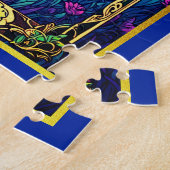 Jugendstil-Tarot-Karte: Der Eingeweihte Puzzle (Seite)