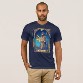 Jugendstil-Tarot-Karte: Der Eingeweihte T-Shirt (Vorne ganz)