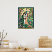 Jugendstil-Tarot-Karte, Die Liebhaber Poster (Küche)