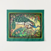 Jugendstil-Tarot-Karte, Die Liebhaber Wandteppich (Vorderseite (Horizontal))