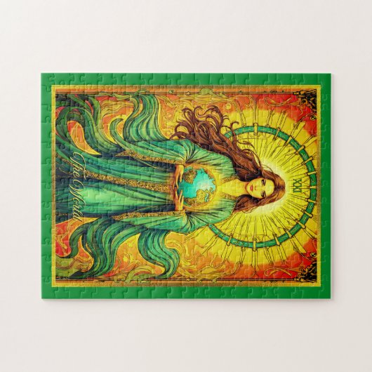 Jugendstil-Tarot-Karte Puzzle (Horizontal)