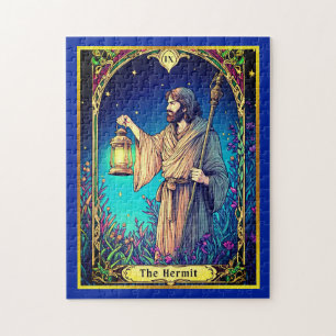 Jugendstil-Tarotkarte, Der Einsiedler Puzzle